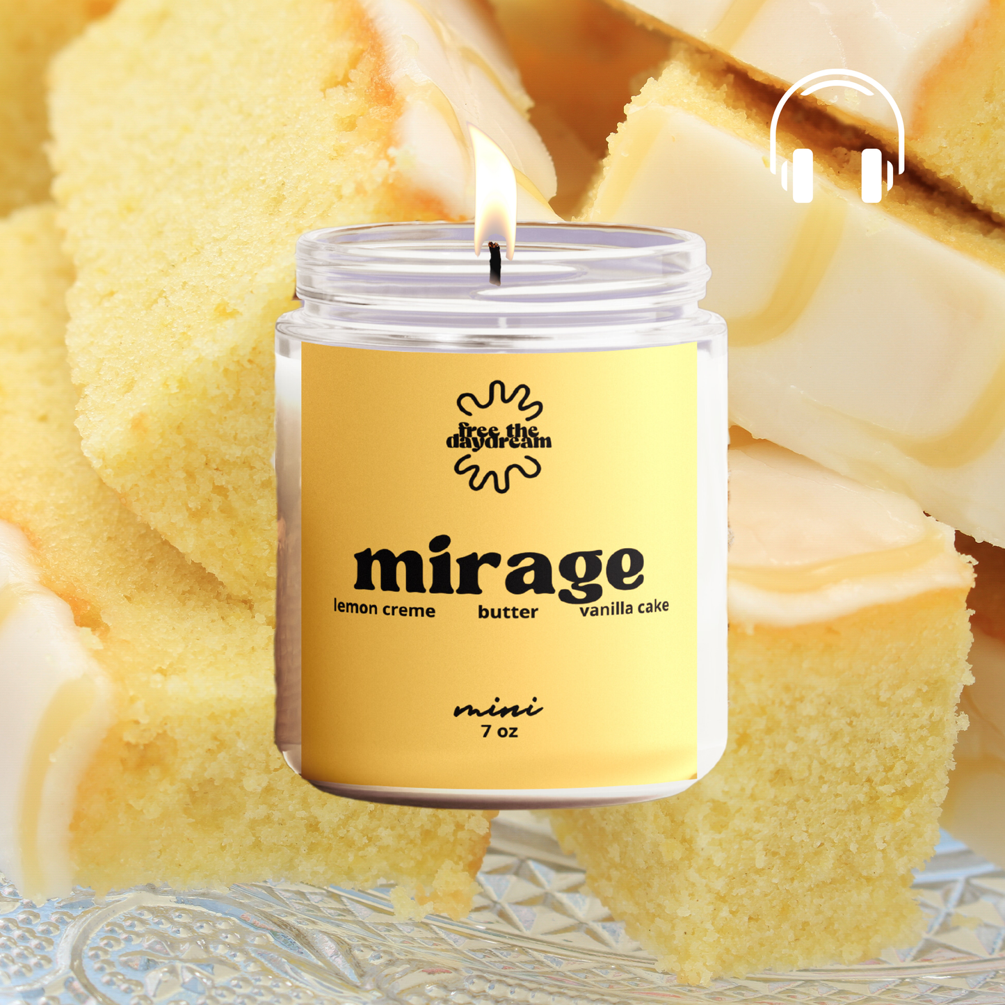 Mirage | Lemon Creme + Butter + Vanilla Cake