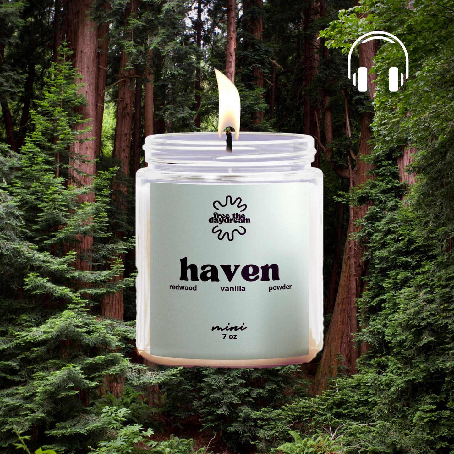 Haven | Redwood + Vanilla + Powder